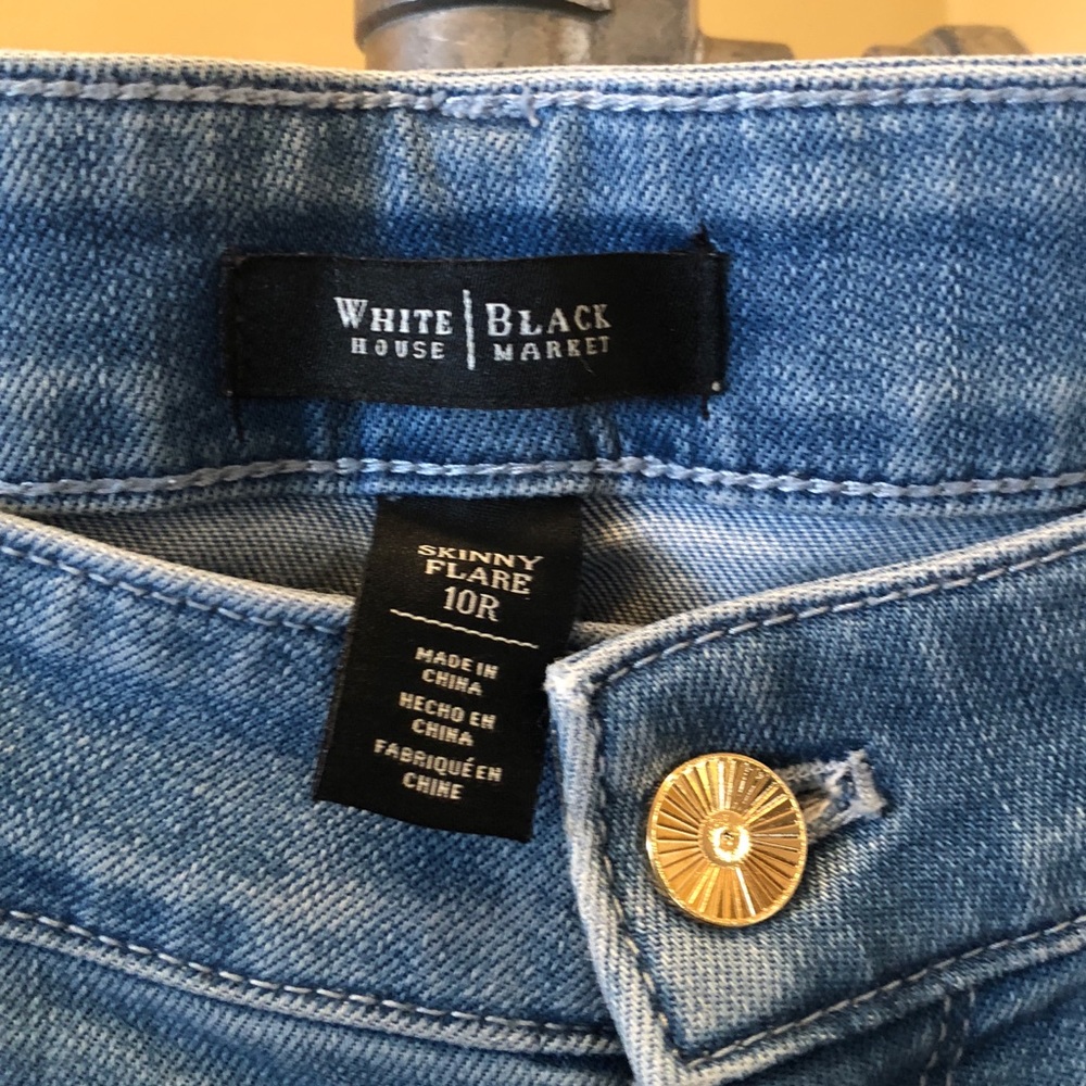 Jeans.  White House Black Market Size 10R - Picture 3 of 3